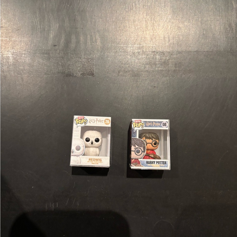 Funko Pop! Harry Potter and Hedwig Figures - White and Black